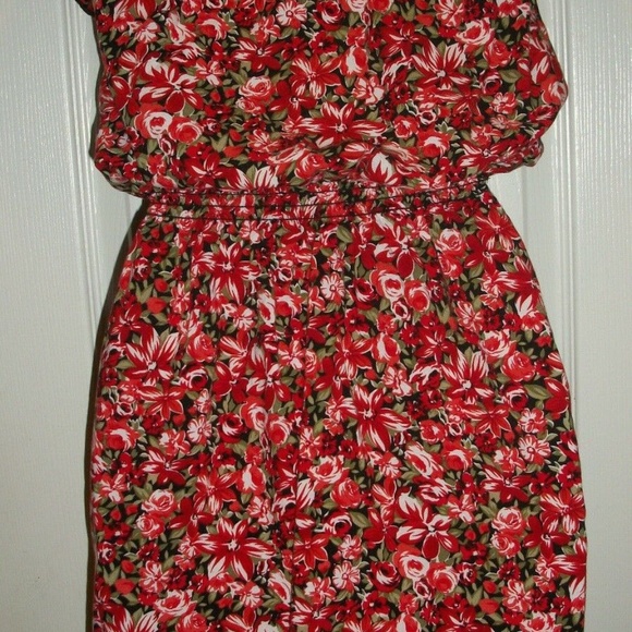 BODY CENTRAL RUFFLED STRAPLESS DRESS SIZE SMALL - Picture 5 of 7